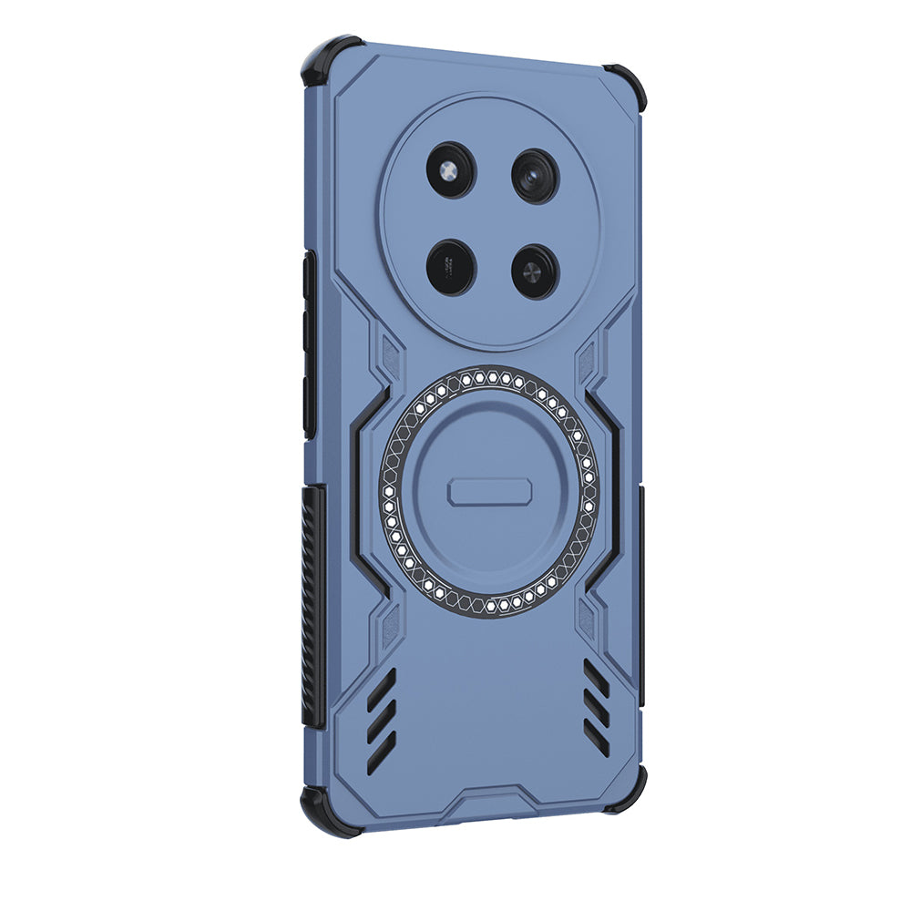 Capa MagSafe para Honor X9c / Magic7 Lite, Techsuit, ArmorMag, Azul