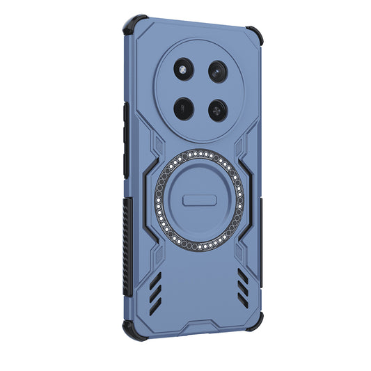 Capa MagSafe para Honor X9c / Magic7 Lite, Techsuit, ArmorMag, Azul