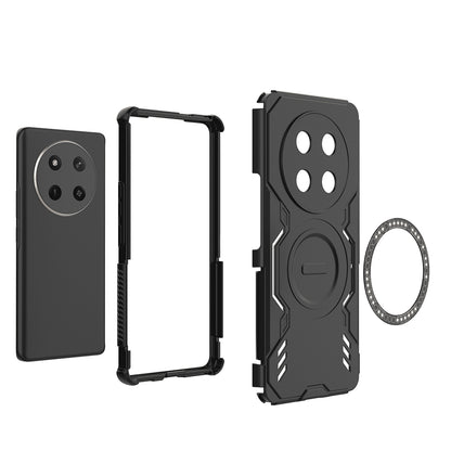 Capa MagSafe para Honor X9c / Magic7 Lite, Techsuit, ArmorMag, Preta