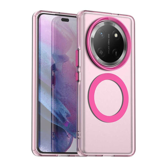 Capa MagSafe para Honor X9c / Magic7 Lite, Techsuit, CandyCase, Rosa