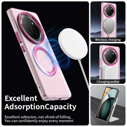 Capa MagSafe para Honor X9c / Magic7 Lite, Techsuit, CandyCase, Rosa