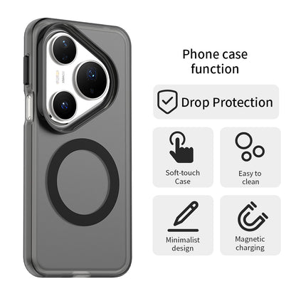 Capa MagSafe para Huawei Pura 80 Pro, Techsuit, CandyCase, Preta