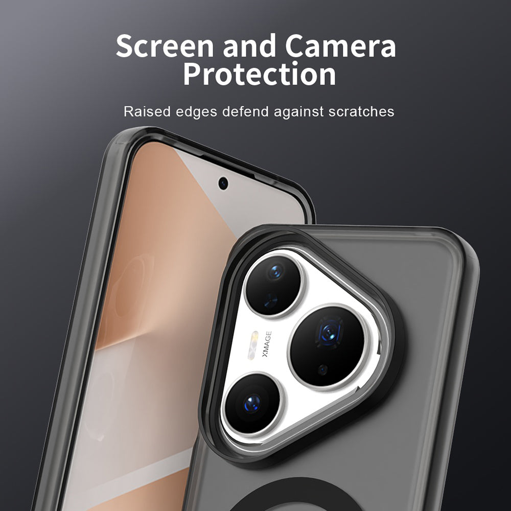 Capa MagSafe para Huawei Pura 80 Pro, Techsuit, CandyCase, Preta