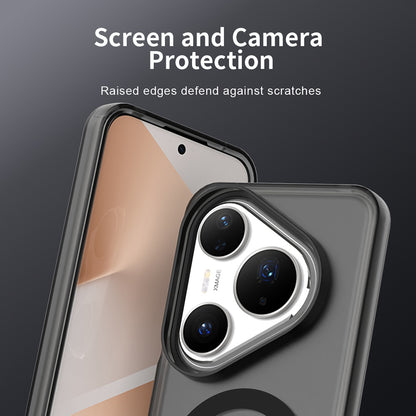Capa MagSafe para Huawei Pura 80 Pro, Techsuit, CandyCase, Preta