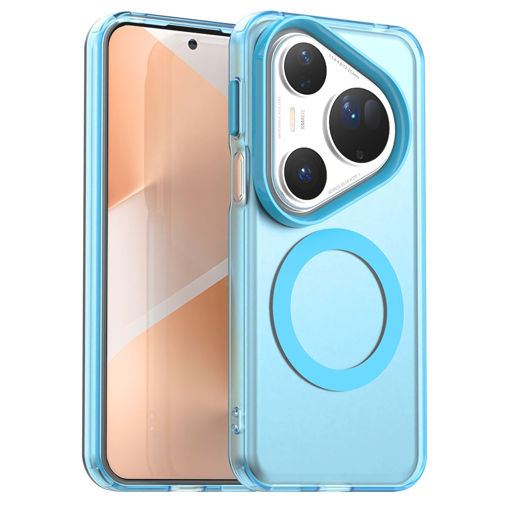 Capa MagSafe para Huawei Pura 80 Ultra, Techsuit, CandyCase, Azul