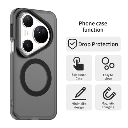 Capa MagSafe para Huawei Pura 80 Ultra, Techsuit, CandyCase, Preta