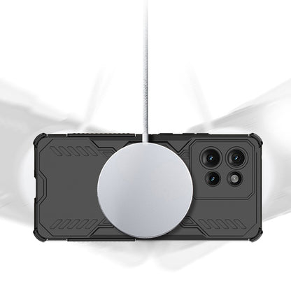 Capa MagSafe para Motorola Edge 50 Fusion, Techsuit, ArmorMag, Preta
