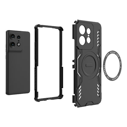 Capa MagSafe para Motorola Edge 50 Pro, Techsuit, ArmorMag, Preta