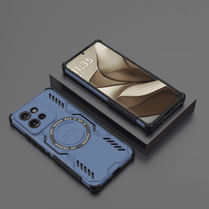 Capa MagSafe para Motorola Edge 50, Techsuit, ArmorMag, Azul