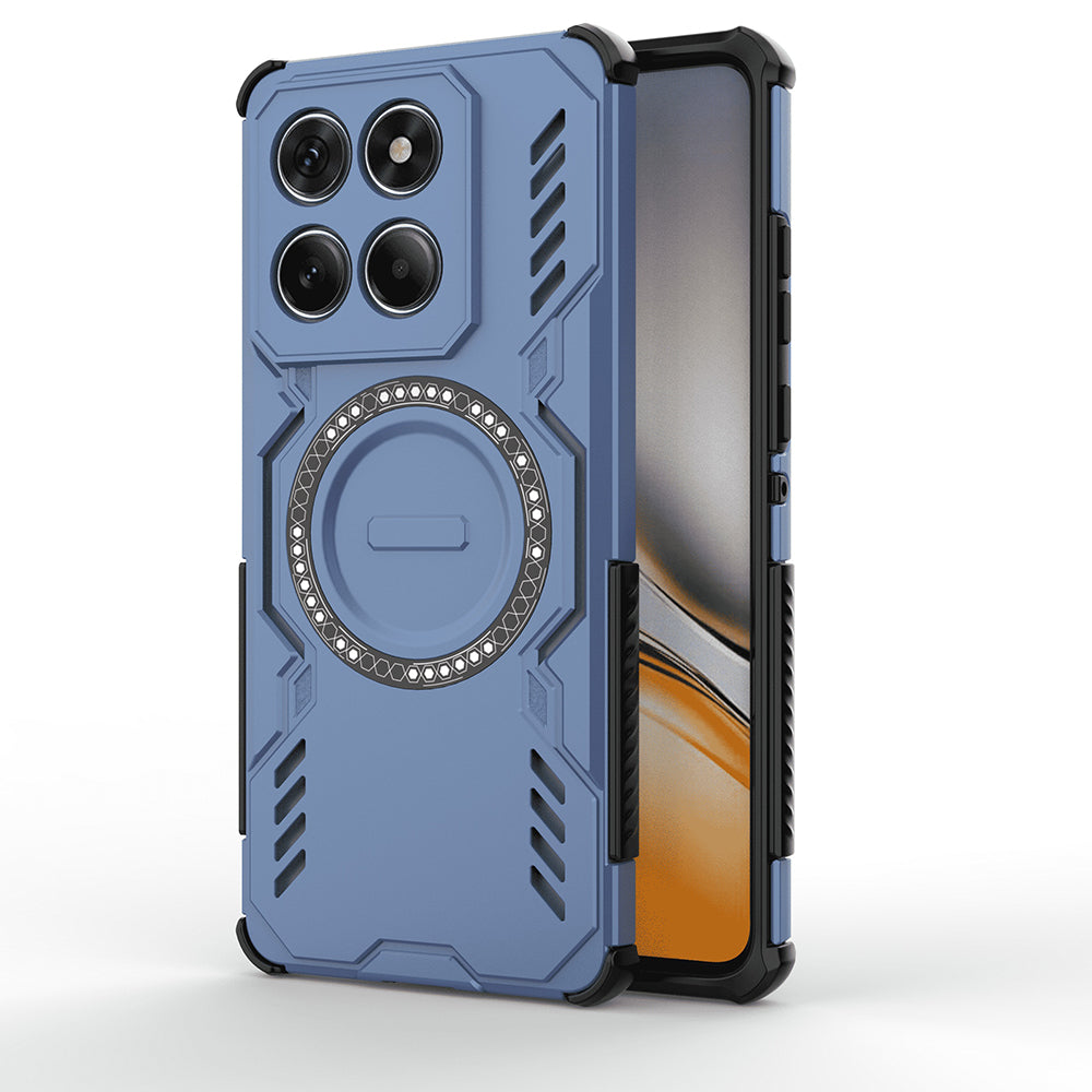 Capa MagSafe para Motorola Edge 60 Fusion / Edge 60, Techsuit, ArmorMag, Azul