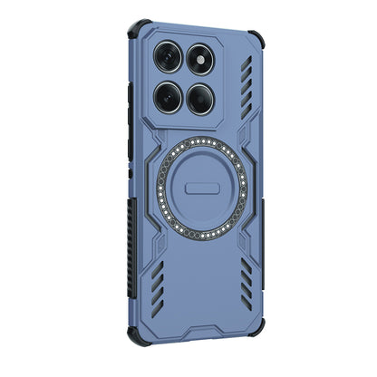 Capa MagSafe para Motorola Edge 60 Fusion / Edge 60, Techsuit, ArmorMag, Azul