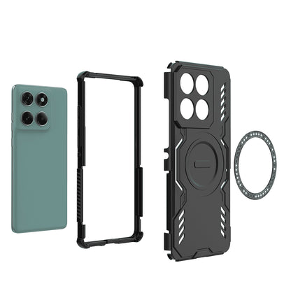 Capa MagSafe para Motorola Edge 60 Fusion / Edge 60, Techsuit, ArmorMag, Azul