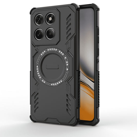 Capa MagSafe para Motorola Edge 60 Fusion / Edge 60, Techsuit, ArmorMag, Preta