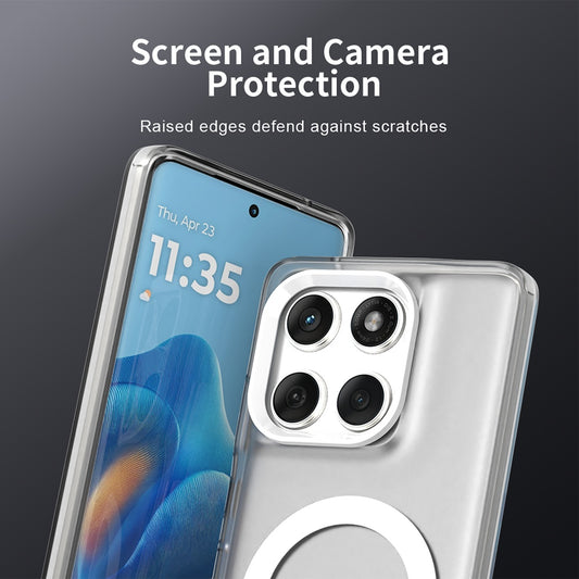 Capa MagSafe para Motorola Edge 60 Fusion / Edge 60, Techsuit, CandyCase, Branca
