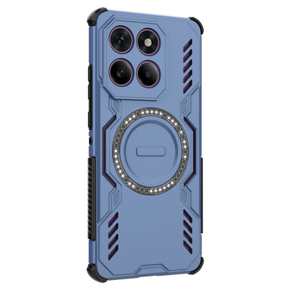 Capa MagSafe para Motorola Edge 60 Pro, Techsuit, ArmorMag, Azul