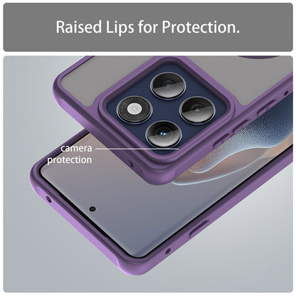 Capa MagSafe para Motorola Edge 60 Pro, Techsuit, HaloFrost II (Orifício Grande para Lente), Roxo