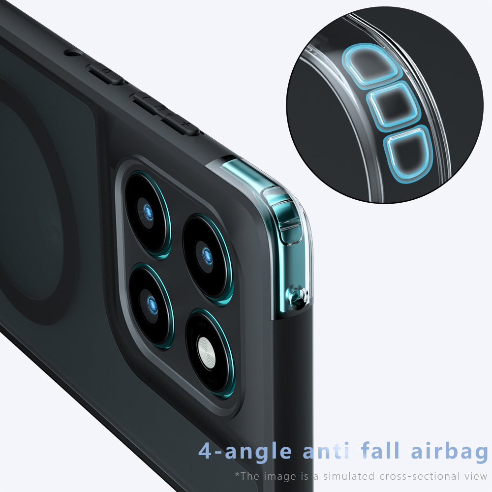 Capa MagSafe para Motorola Edge 60 Pro, Techsuit, PureFrost, Preta