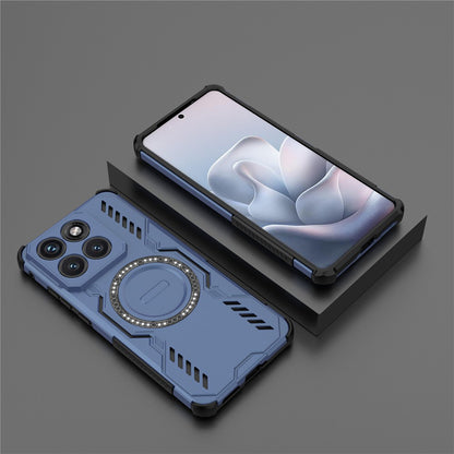 Capa MagSafe para Motorola Edge 70 Fusion, Techsuit, ArmorMag, Azul
