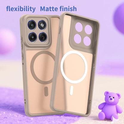 Capa MagSafe para Motorola Edge 70, Techsuit, HaloFrost II, Dourada