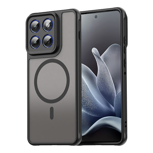 Capa MagSafe para Motorola Edge 70, Techsuit, HaloFrost II, Preta