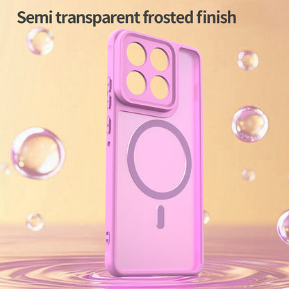 Capa MagSafe para Motorola Edge 70, Techsuit, HaloFrost II, Rosa