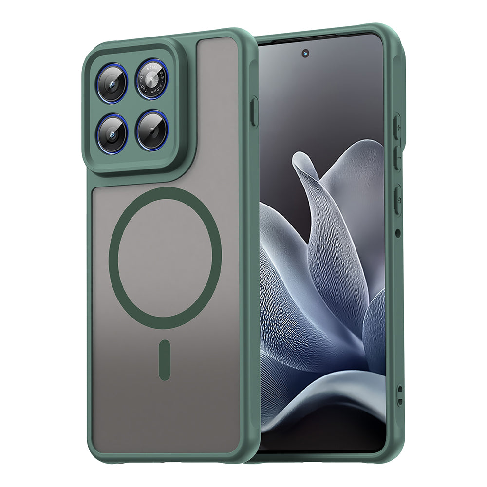 Capa MagSafe para Motorola Edge 70, Techsuit, HaloFrost II, Verde