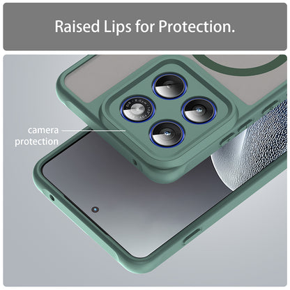 Capa MagSafe para Motorola Edge 70, Techsuit, HaloFrost II, Verde