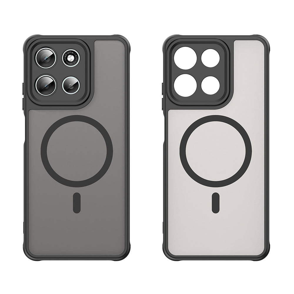 Capa MagSafe para Motorola Moto G86, Techsuit, HaloFrost II, Preta