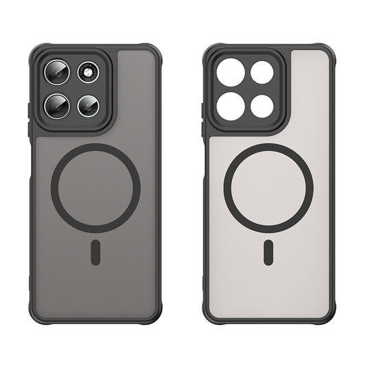 Capa MagSafe para Motorola Moto G86, Techsuit, HaloFrost II, Preta