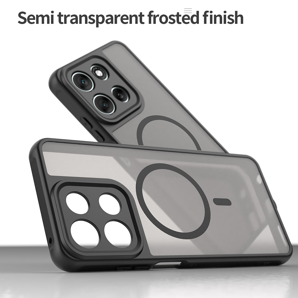 Capa MagSafe para Motorola Moto G86, Techsuit, HaloFrost II, Preta