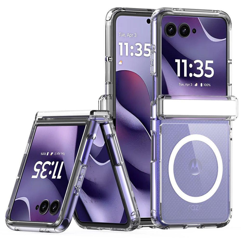Capa MagSafe para Motorola Razr 70 / Razr 60 / Razr 50, DUX DUCIS, Clin, Transparente
