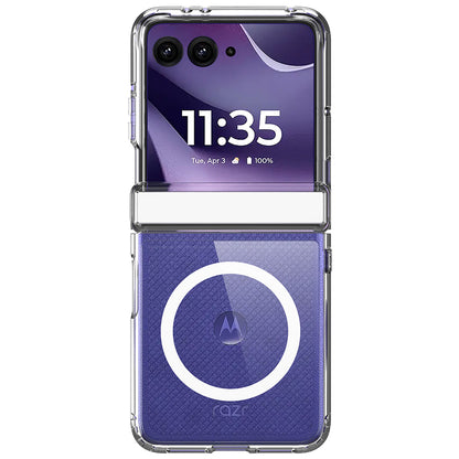Capa MagSafe para Motorola Razr 70 / Razr 60 / Razr 50, DUX DUCIS, Clin, Transparente