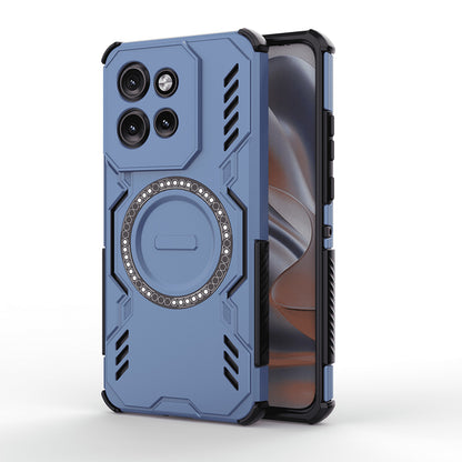 MagSafe Case for Motorola ThinkPhone 25 / Edge 50 Neo, Techsuit, ArmorMag, Blue