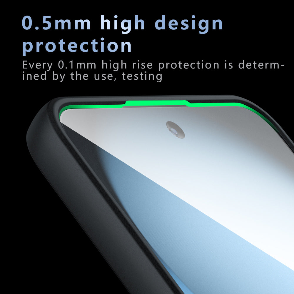 Capa MagSafe para Nothing Phone (3a) Lite, Techsuit, PureFrost, Preta Fosca