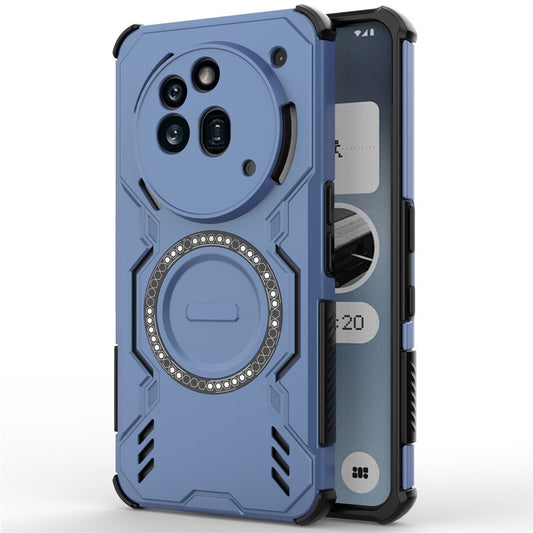 Capa MagSafe para Nothing Phone (3a) Pro, Techsuit, ArmorMag, Azul