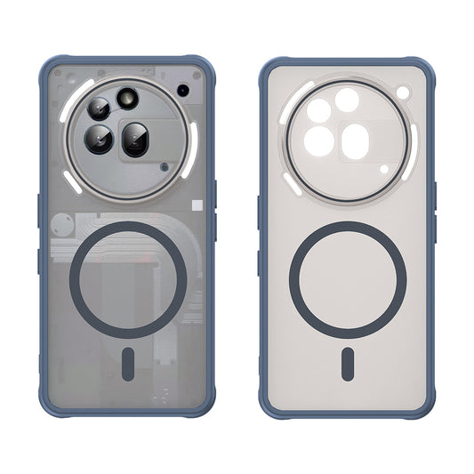 Capa MagSafe para Nothing Phone (3a) Pro, Techsuit, HaloFrost II, Azul Marinho