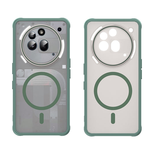 Capa MagSafe para Nothing Phone (3a) Pro, Techsuit, HaloFrost II, Verde