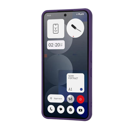 Capa MagSafe para Nothing Phone (3a) Pro, Techsuit, HaloFrost, Roxo Escuro
