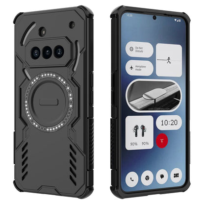 Capa MagSafe para Nothing Phone (3a), Techsuit, ArmorMag, Preta