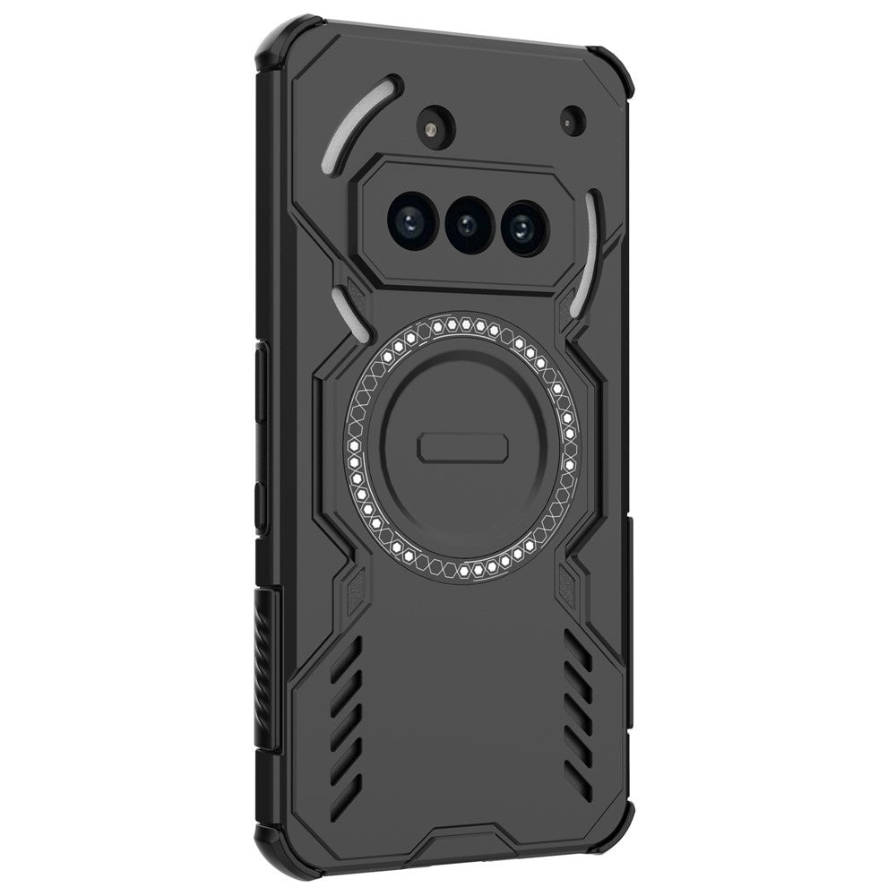 Capa MagSafe para Nothing Phone (3a), Techsuit, ArmorMag, Preta