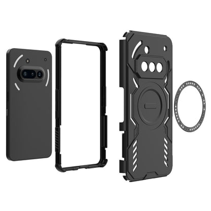 Capa MagSafe para Nothing Phone (3a), Techsuit, ArmorMag, Preta