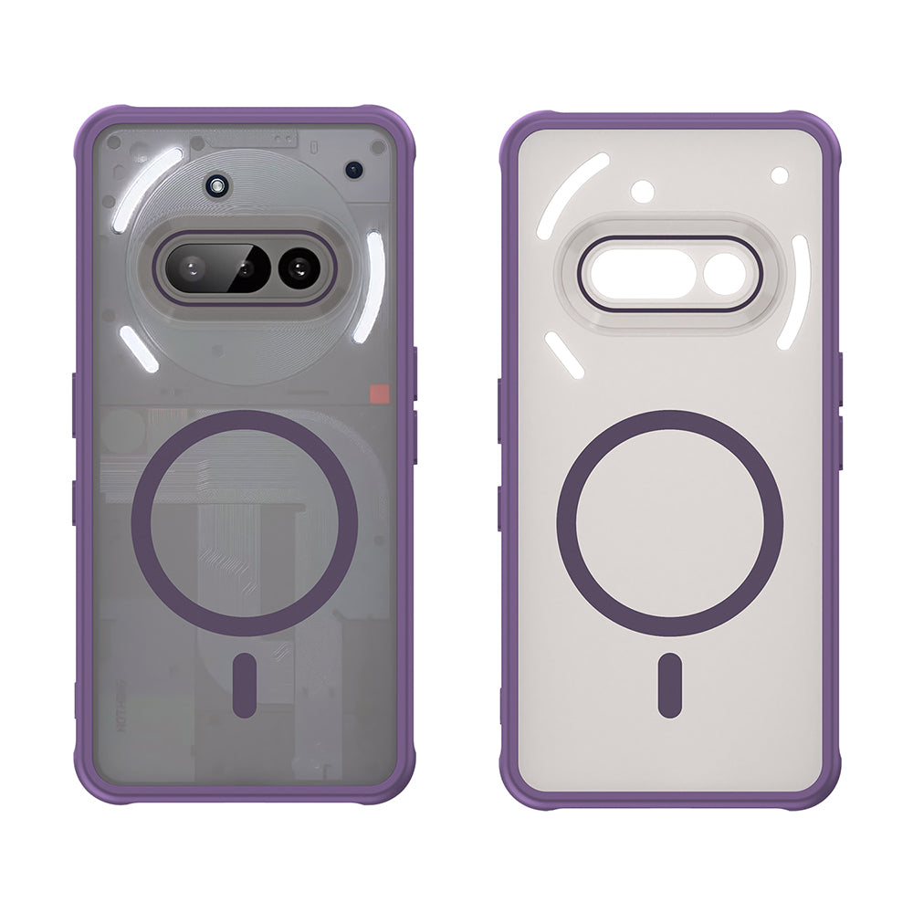 Capa MagSafe para Nothing Phone (3a), Techsuit, HaloFrost II, Roxa