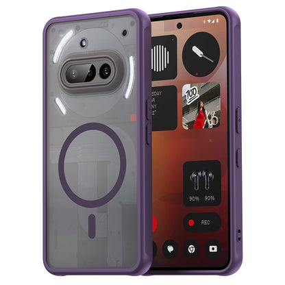 Capa MagSafe para Nothing Phone (3a), Techsuit, HaloFrost II, Roxa