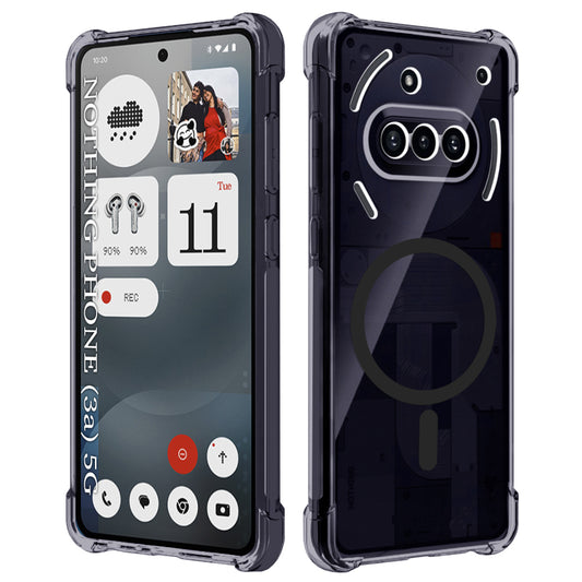 Capa MagSafe para Nothing Phone (3a), Techsuit, Transparente Antichoque, Fumada