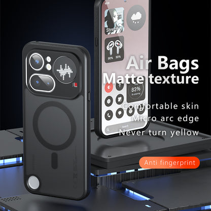 Capa MagSafe para Nothing Phone (4b), Techsuit, PureFrost, Preto Satinado