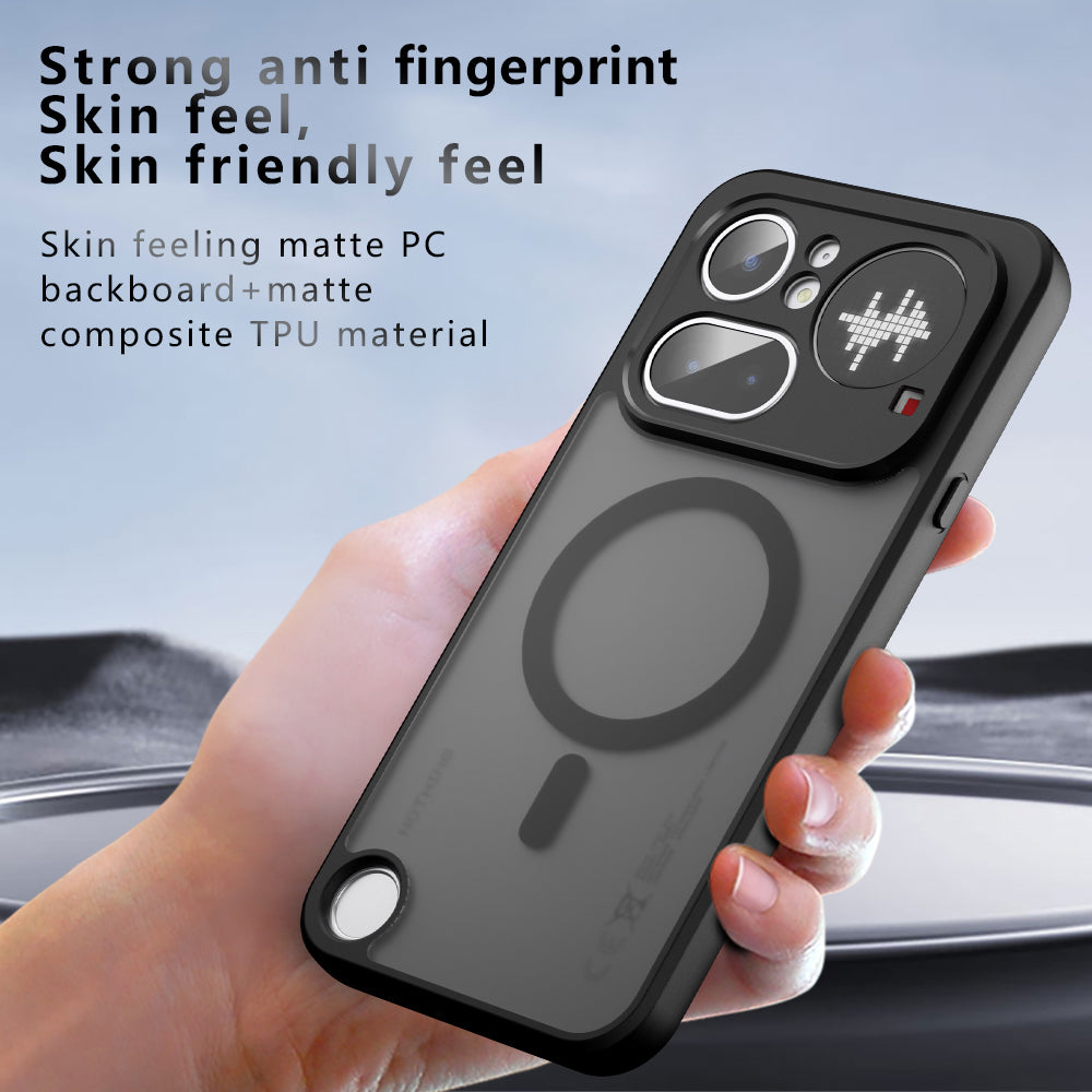 Capa MagSafe para Nothing Phone (4b), Techsuit, PureFrost, Preto Satinado