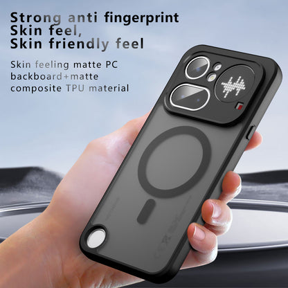 Capa MagSafe para Nothing Phone (4b), Techsuit, PureFrost, Preto Satinado