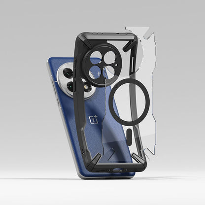 Capa MagSafe para OnePlus 13, Ringke, Fusion X, Preta