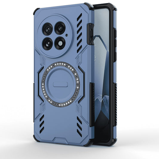 Capa MagSafe para OnePlus 13, Techsuit, ArmorMag, Azul