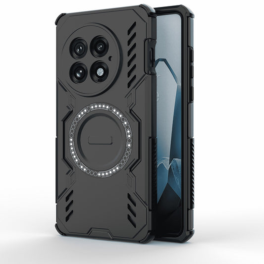 Capa MagSafe para OnePlus 13, Techsuit, ArmorMag, Preta